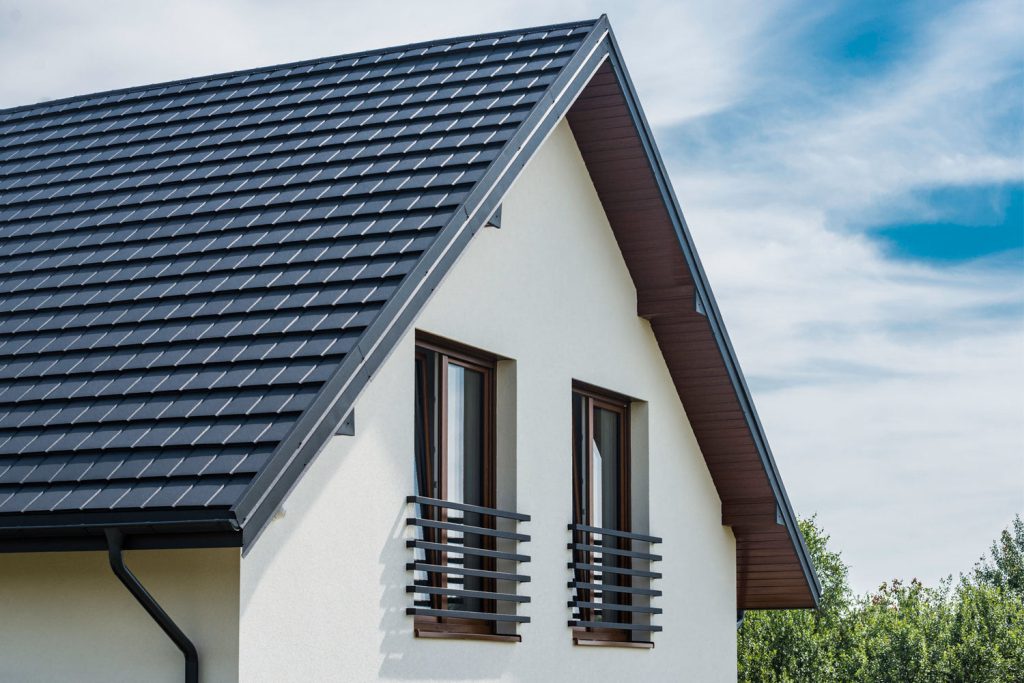 dach z blachy płaskiej IZI LOOK - BP2